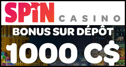 Spin Casino bonus WowPot