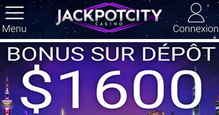 Jackpot City Casino et grand bonus WowPot