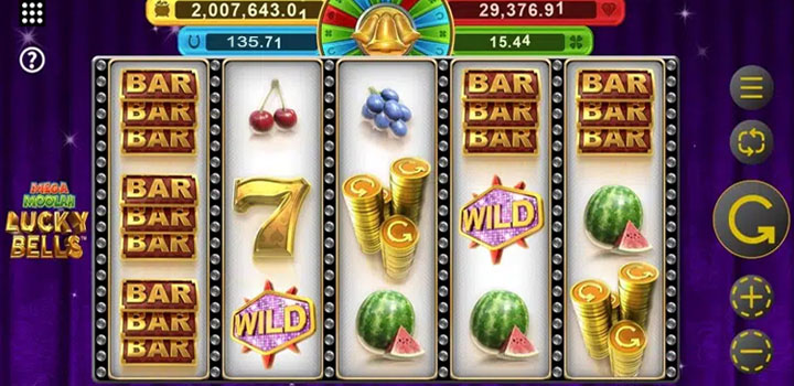 Machine à sous Mega Moolah Lucky Bells