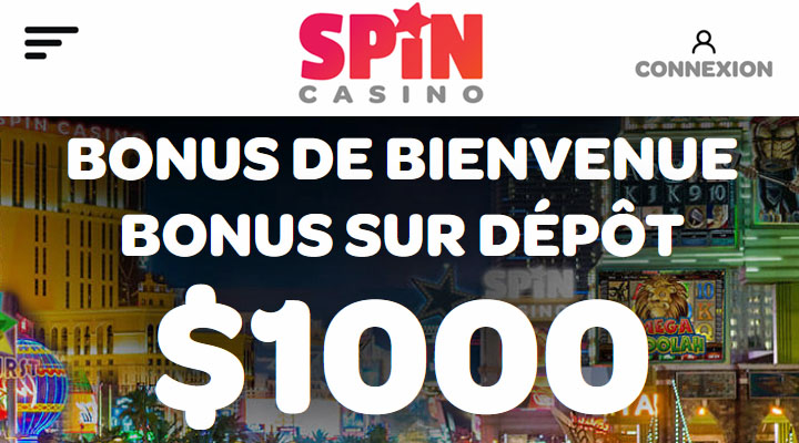 Spin Casino bonus aux machines à sous